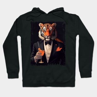 Human Tiger Fashionable Hoodie